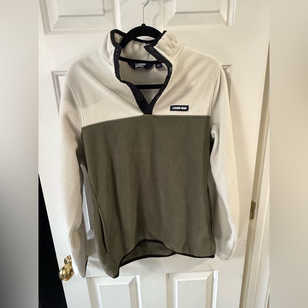 Men's Lands End Fleece Size Small